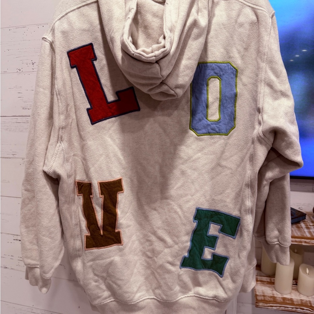 Aerie Cream Hoodie